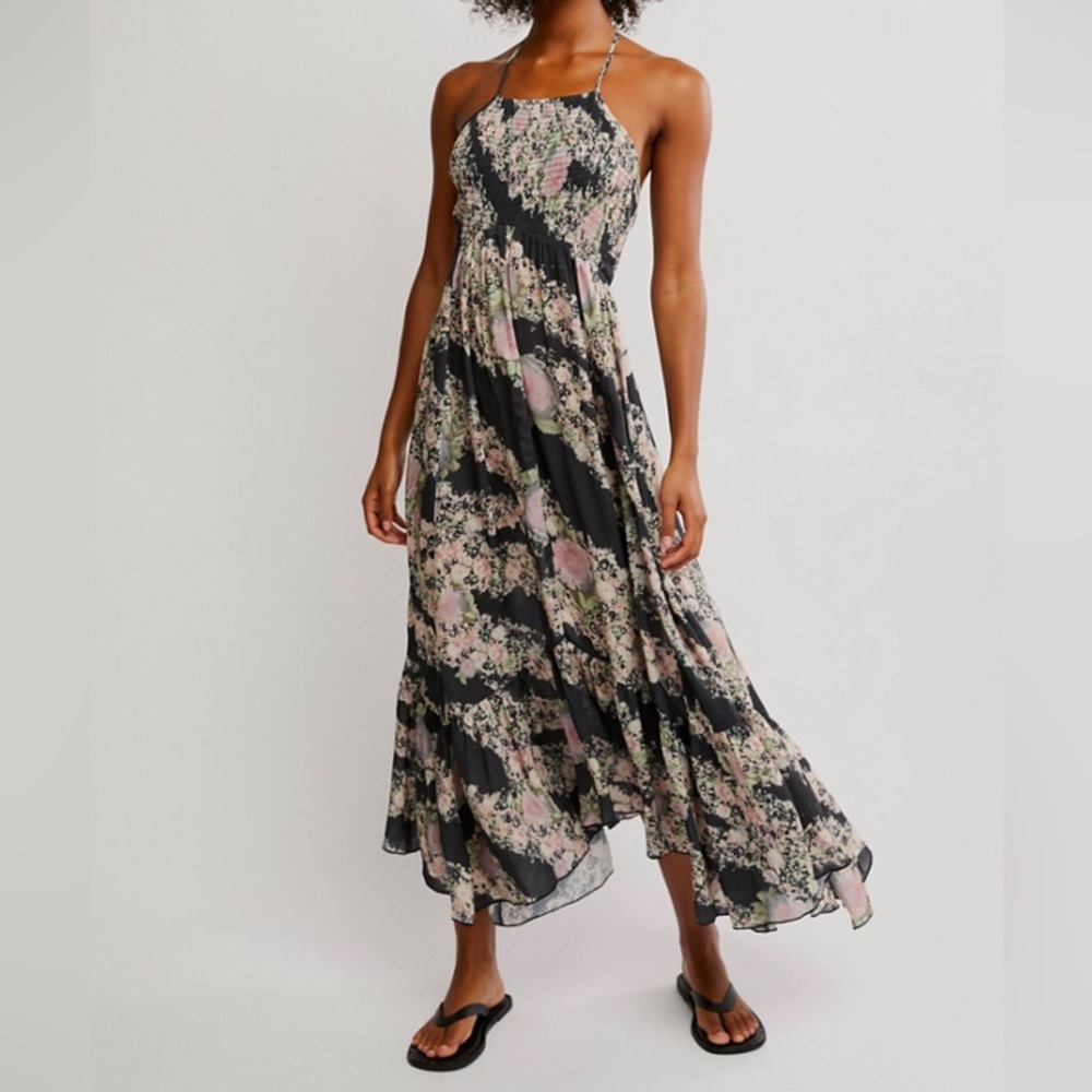 free people Heat Wave Printed Maxi Dress